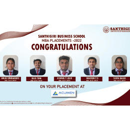 Our MBA Students Placed at Acumen