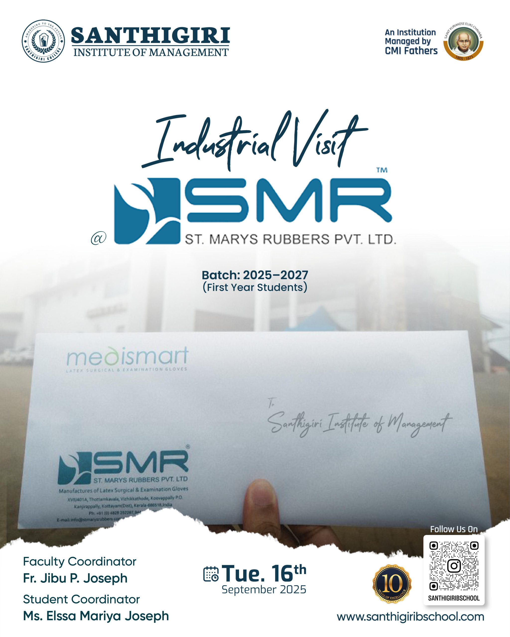 IV to SMR Kanjirappally